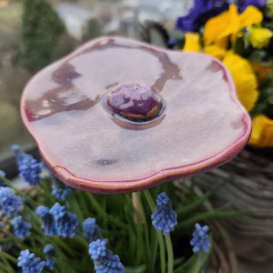 kwiat ceramiczny poidło dla owadów