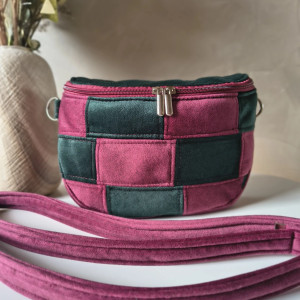 Nerkotorebka/ torebka  zielono bordowa