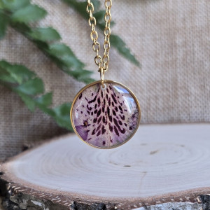 Wieczne kwiaty zawieszka z prawdziwymi kwiatami hibiskus