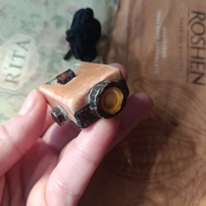 Wisior projektor w starym stylu