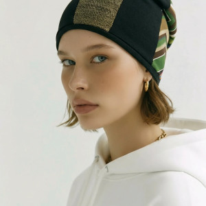 Czapka  damska Wiosenna Smerfetka