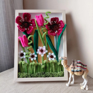 Kwiatowa kompozycja z makami