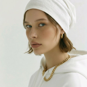 Czapka  damska Wiosenna Smerfetka