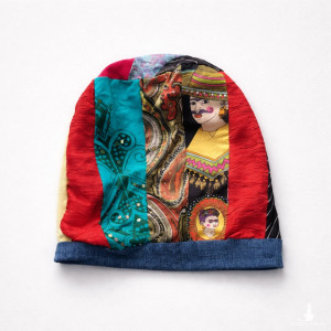 Czapka  damska Wiosenna Smerfetka