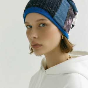 Czapka  damska Wiosenna Smerfetka