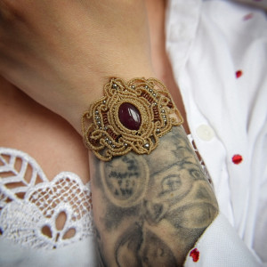 Orginalna bransoletka z Jadeitem