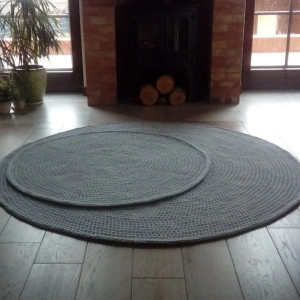 Komplet 2 dywanów Classic Gray