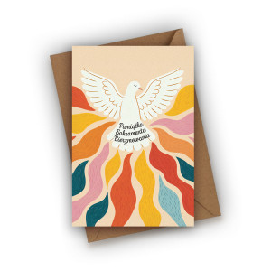 Kartka na Bierzmowanie- Pamiątka Sakramentu Bierzmowania