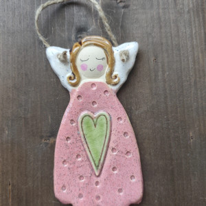 Aniołek ceramiczny
