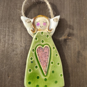 Aniołek ceramiczny