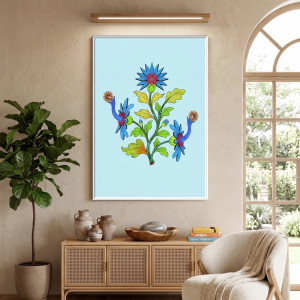 77.  Osobliwości Botaniczne: Ostróżka