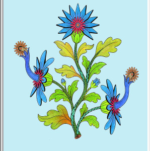 77.  Osobliwości Botaniczne: Ostróżka