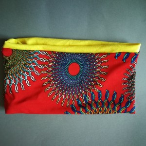 opaska damska dzianina etno wiosna dredy