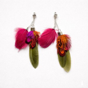 Klipsy pióra leciutkie