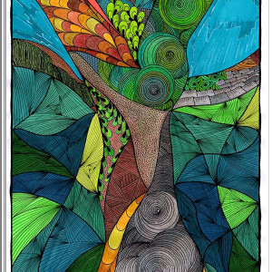 4. JESZCZE BĘDZIE PRZEPIĘKNIE - rysunek, plakat.