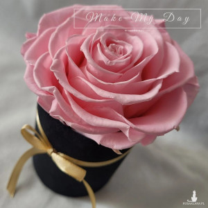 Bukiecik wieczna róża mandala / Naturalne kwiaty z trwałością minimum dwóch lat!  WieczneBukiety.pl