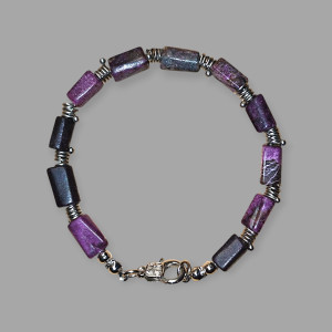 Bransoletka z Stichtytu "Kamień Akceptacji"