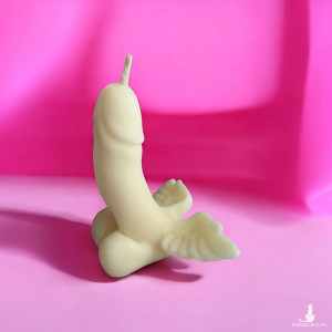Świeca sojowa body penis panieńskie urodziny 18
