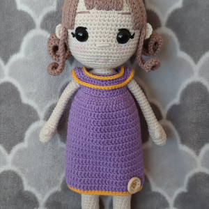 Szydełkowa lalka