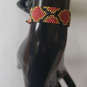 Branzoletka z koralików miyuki