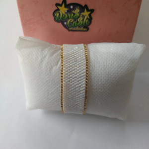 Branzoletka z koralików miyuki