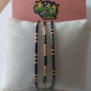 Branzoletka z koralików miyuki