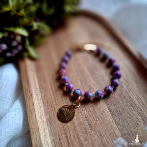 Bransoletka z Jaspisem Cesarskim