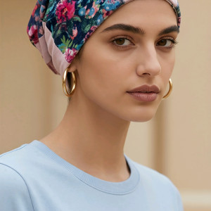 Czapka  damska wiosenna uniwersalna