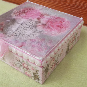 Różana szkatułka