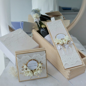 Zamówienie indywidualne 2 zestawy ślubne