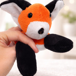 Pluszowy lis lisek rękodzieło maskotka