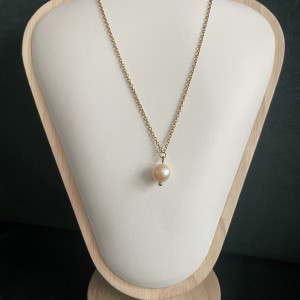 Naszyjnik PERŁA różowa