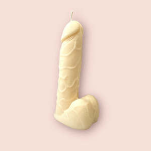 Świeca sojowa duży penis panieńskie urodziny 18