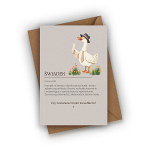 Kartka dla świadka- ŚWIADEK
