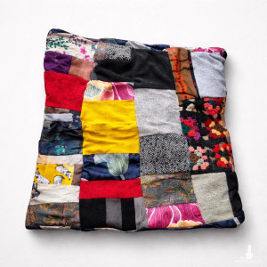 Komin patchworkowy kolorowy