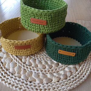 Koszyczki na drobiazgi 3szt