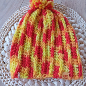 Czapka z wełny Merino