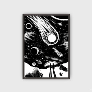Plakat "Wielki Kosmos"