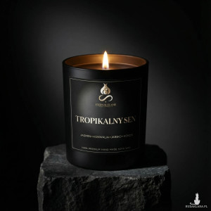 Zapachowa świeca sojowa "Tropikalny Sen" 200 ml
