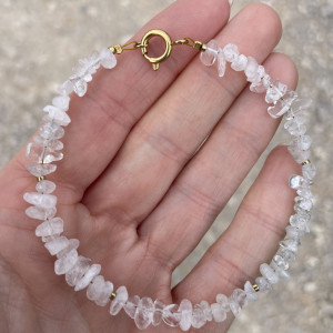 Bransoletka KRYSZTAŁ GÓRSKI💫