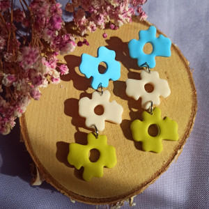 Kolczyki z gliny polimerowej