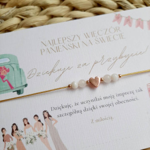 Bransoletka z naturalnych kamieni