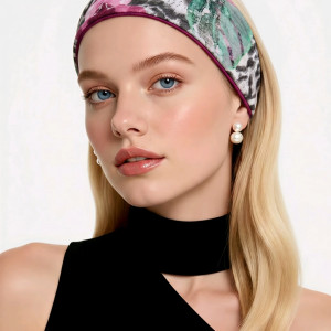 opaska wiosenna w kwiaty