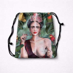 plecak worek z frida kahlo