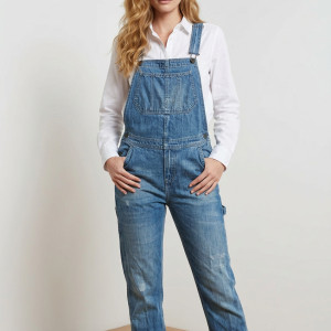 spodnie jeansowe ogrodniczki