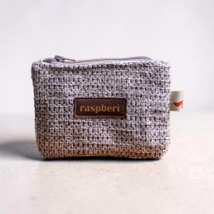 Etui na klucze portfelik z plecionki