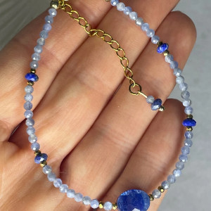 Bransoletka KYANIT x LAPIS LAZULI✨