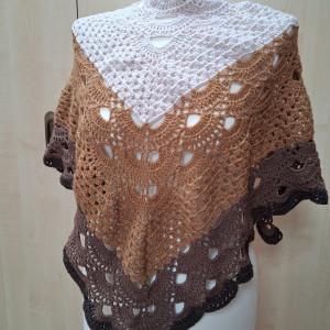 Chusta z wełny merino