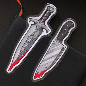 Zakładki do książki NÓŻ I SZTYLET