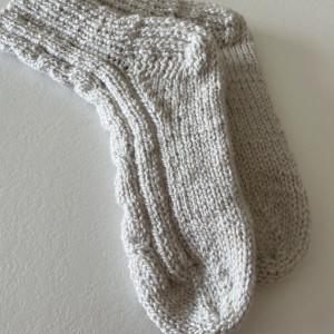 Ciepłe skarpety, roz. 39, handmade, homeoffice